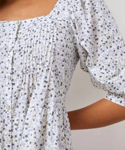 RAILS PIPPA WATERCOLOR BUDS DRESS