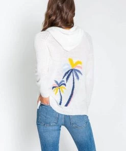 P.J.SALVAGE NEW ARRIVALS P.J. SALVAGE PIGMENT PLEASE SWEATER HOODY