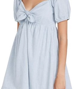 LOST + WANDER BLUE LAGOON BABYDOLL DRESS