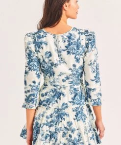 LOVE SHACK FANCY LOVESHACKFANCY LIENZO MINI DRESS