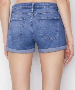 FRAME LE CUTOFF CUFFED SHORT AGECROFT
