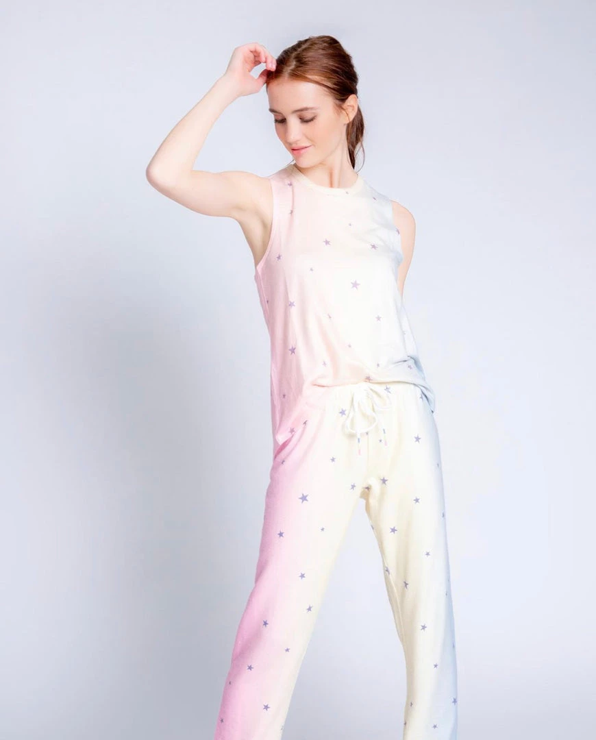 P.J. SALVAGE TIE DYE & STARS TANK 6 P.J. SALVAGE TIE DYE & STARS TANK