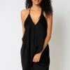 OLIVACEOUS RUFFLED TANK DRESS NEW ARRIVALS