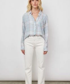 RAILS HUNTER BLOUSE OYSTER PINK SAND