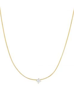 TAI SNAKE CHAIN WITH SIMPLE CZ JEWELRY