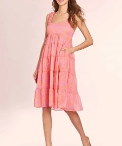 NEW ARRIVALS AMANDA UPRICHARD NICOLIA MIDI DRESS
