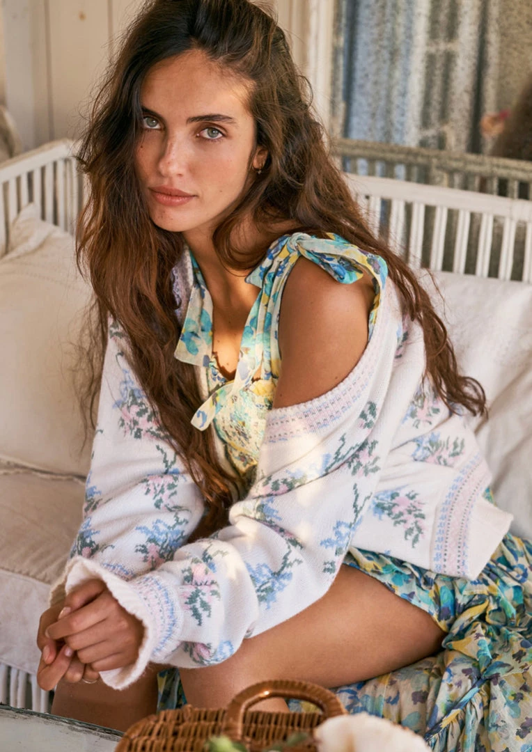 LOVE SHACK FANCY LOVESHACKFANCY BOSOCM CARDIGAN SWEATER NEW ARRIVALS 8 LOVE SHACK FANCY LOVESHACKFANCY BOSOCM CARDIGAN SWEATER NEW ARRIVALS