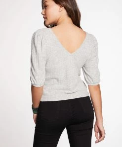 CHASER POOR BOY RIB CROP TOP