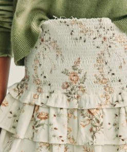 LOVESHACKFANCY SOWA MINI SKIRT NEW ARRIVALS