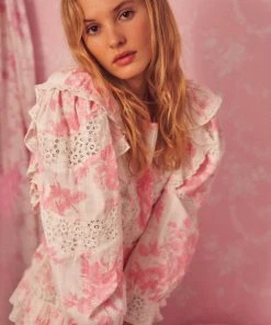 NEW ARRIVALS LOVESHACKFANCY SANTORINI DRESS