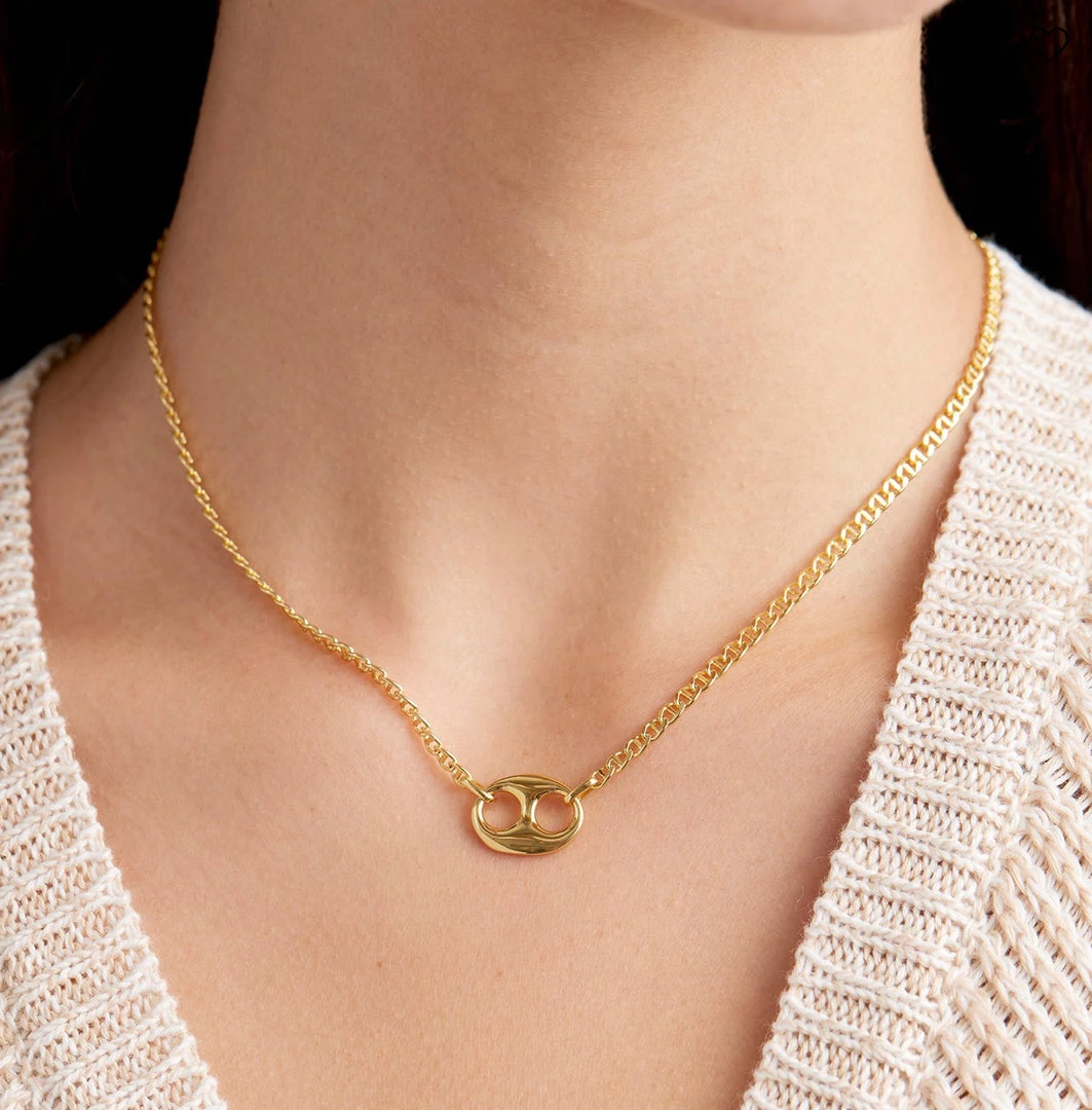 GORJANA PORT MINI NECKLACE 5 GORJANA PORT MINI NECKLACE