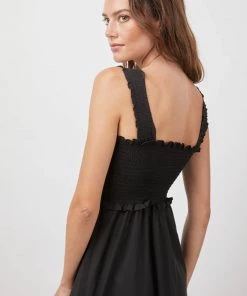 NEW ARRIVALS RAILS RUMI BLACK EYELET DRESS