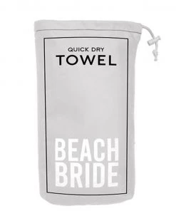 SLANT GIFTS SANTA BARBARA BEACH BRIDE QUICK DRY TOWEL