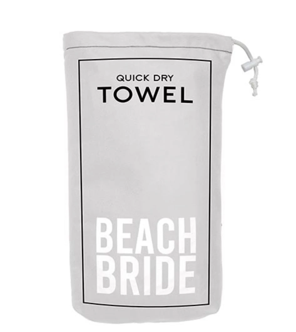 SLANT GIFTS SANTA BARBARA BEACH BRIDE QUICK DRY TOWEL 4 SLANT GIFTS SANTA BARBARA BEACH BRIDE QUICK DRY TOWEL