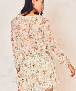 LOVE SHACK FANCY NEW ARRIVALS LOVESHACKFANCY POPOVER FLORAL CONFETTI DRESS