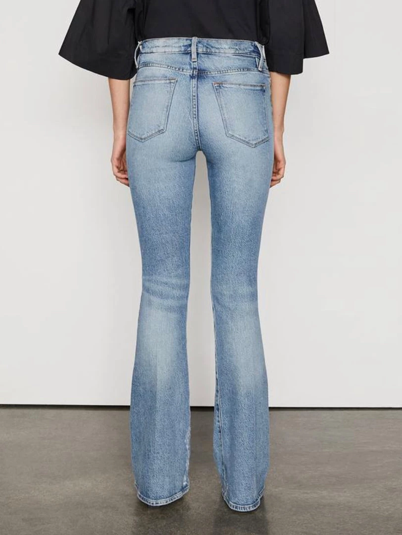 FRAME LE HIGH FLARE CRYSTAL SHORES RIPS NEW ARRIVALS 7 FRAME LE HIGH FLARE CRYSTAL SHORES RIPS NEW ARRIVALS