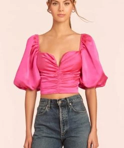 NEW ARRIVALS AMANDA UPRICHARD SANTUCCI TOP