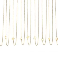 LUCKY FEATHER CELEBRATE YOU INITIAL NECKLACE & GIFT ENVELOPE