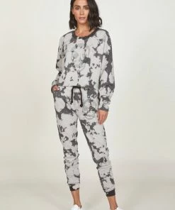 VINTAGE HAVANA RHINESTONE SKULL JOGGER PANTS