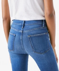 FRAME LE HIGH SKINNY RAW EDGE AMBROSE 10 FRAME LE HIGH SKINNY RAW EDGE AMBROSE