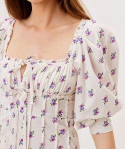 FOR LOVE & LEMONS VIOLA MINI DRESS