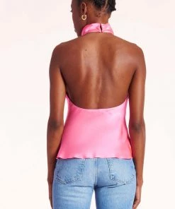 AMANDA UPRICHARD SAMBA TOP PINK RIBBON 11 AMANDA UPRICHARD SAMBA TOP PINK RIBBON