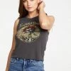 CHASER GRATEFUL DEAD CROPPED TANK NEW ARRIVALS