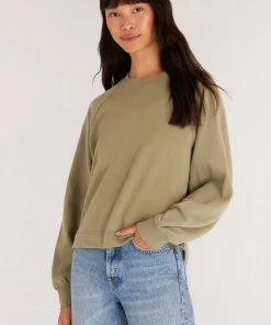 Z SUPPLY CAYDEN RAGLAN SWEATSHIRT