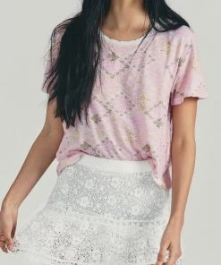 LOVESHACKFANCY MOE MINI SKIRT