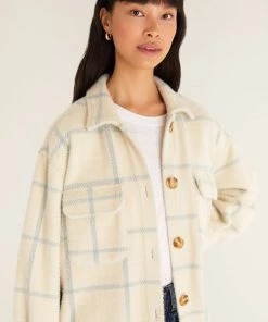 Z SUPPLY PLAID TUCKER JACKET 10 Z SUPPLY PLAID TUCKER JACKET