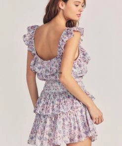 LOVESHACKFANCY SHANELY DRESS NEW ARRIVALS