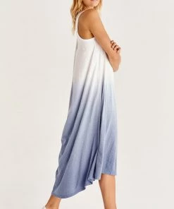 Z SUPPLY AMALFI SLUB DIP DYE DRESS NEW ARRIVALS
