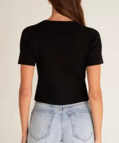 NEW ARRIVALS Z SUPPLY CAMILLA RIB SWEATER TEE