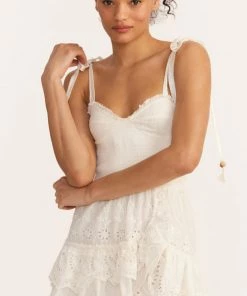 LOVESHACKFANCY OLANI MINI DRESS