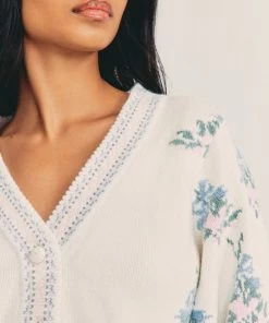 LOVE SHACK FANCY LOVESHACKFANCY BOSOCM CARDIGAN SWEATER NEW ARRIVALS 10 LOVE SHACK FANCY LOVESHACKFANCY BOSOCM CARDIGAN SWEATER NEW ARRIVALS