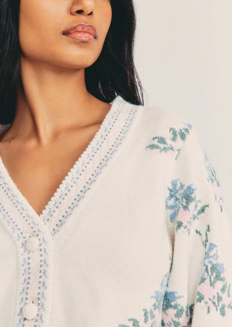 LOVE SHACK FANCY LOVESHACKFANCY BOSOCM CARDIGAN SWEATER NEW ARRIVALS 5 LOVE SHACK FANCY LOVESHACKFANCY BOSOCM CARDIGAN SWEATER NEW ARRIVALS