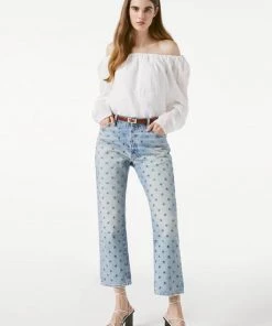 FRAME OFF THE SHOULDER BILLOW TOP