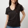 NEW ARRIVALS RAILS CARA V NECK BLACK STAR BURNOUT 1 NEW ARRIVALS RAILS CARA V NECK BLACK STAR BURNOUT