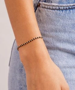 NEW ARRIVALS GORJANA POWER GEMSTONE BROOKS BRACELET