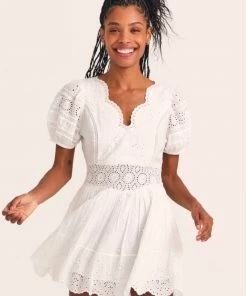 LOVE SHACK FANCY LOVESHACKFANCY VALENTE DRESS