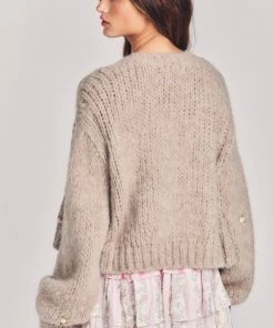 LOVE SHACK FANCY NEW ARRIVALS LOVESHACKFANCY EMILIE CARDIGAN