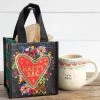 BAGS NATURAL LIFE HAPPY HEART SMALL HAPPY BAG