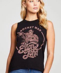 NEW ARRIVALS CHASER ELTON JOGN ROCKET MAN MUSCLE TANK