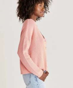 Z SUPPLY MORGAN CARDIGAN GUAVA 8 Z SUPPLY MORGAN CARDIGAN GUAVA