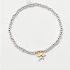 ESTELLA BARTLETT SIENNA DOUBLE STAR BRACELET JEWELRY