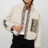 SALE RAILS DEAN IVORY LEOPARD JACKET