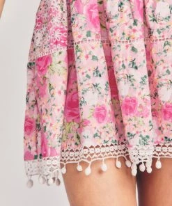 LOVE SHACK FANCY LOVESHACKFANCY NOVALIE MINI DRESS NEW ARRIVALS