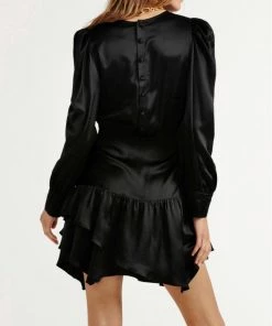 LOVE SHACK FANCY LOVESHACKFANCY TEYANA SILK MINI DRESS