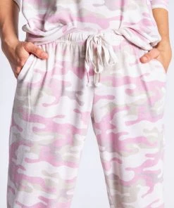 P.J. SALVAGE PEACHY PARTY BANDED PANT