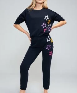 WILDFOX CELESTIAL STITCHES KNOX PANTS